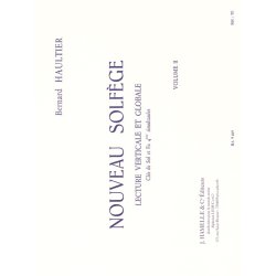 Haultier Nouveau Solfege Lecture Verticale Et Globale Volume 2 Book