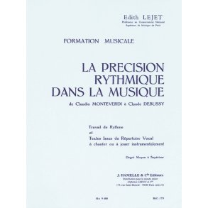 Lejet Precision Rythmique Dans Musique Monteverdi Debussy Moyen Sup Bk