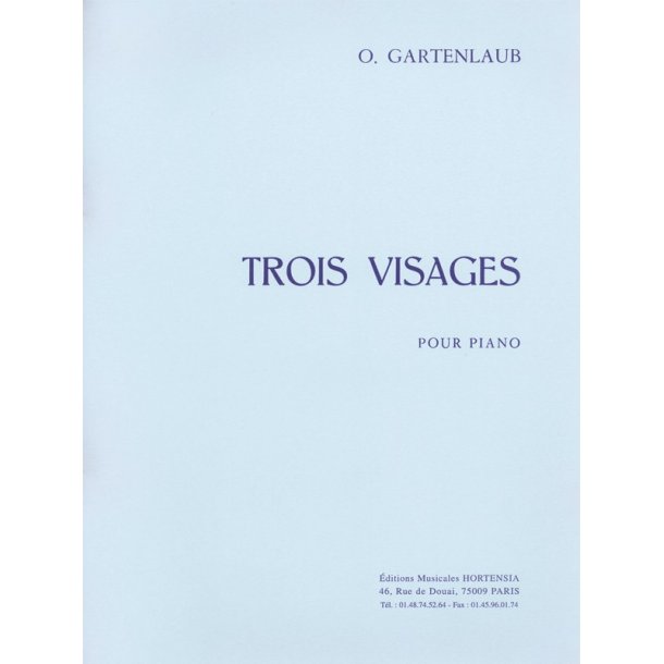 Odette Gartenlaub: Three Faces (Piano)