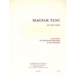 Piotr Ilich Tchaikovsky: Magyar tanc (Viola & Piano)