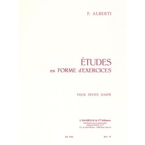Freddy Alberti: Etudes en Forme d'Exercices (Harp solo)