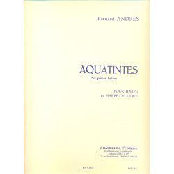 Aquatintes pour harpe