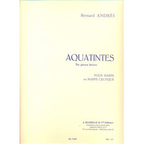 Aquatintes pour harpe