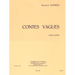 Bernard Andr&egrave;s: Contes vagues (Harp solo)