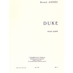 Bernard Andr&egrave;s: Duke (Harp solo)