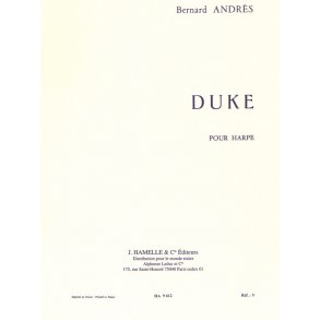 Bernard Andrès: Duke (Harp solo)