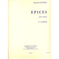 Epices pour harpe (1er cahier)