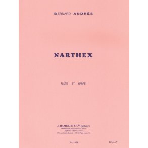 Bernard Andrès: Narthex (Flute & Harp)