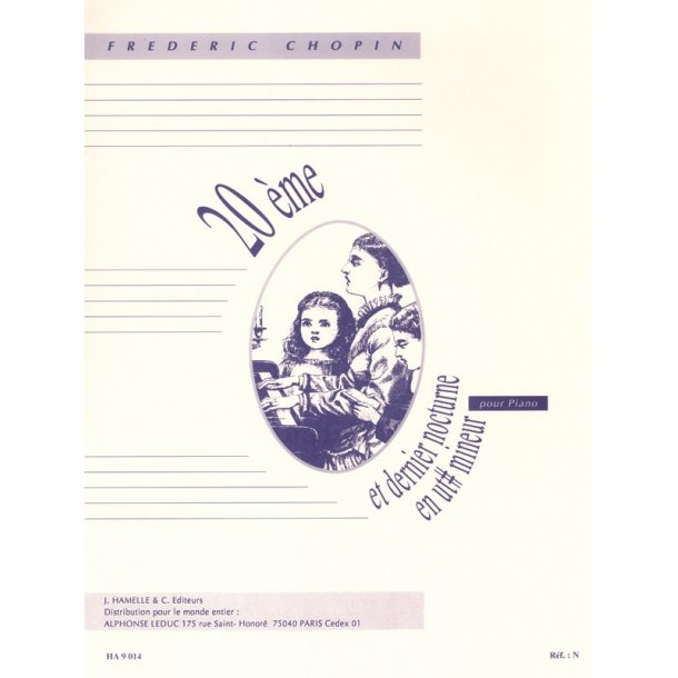 Fr&eacute;d&eacute;ric Chopin: Nocturne No.20 In C Sharp Minor (Piano Solo)