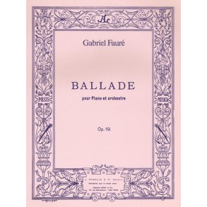 Gabriel Fauré: Ballade Op.19 (Pianos 2)