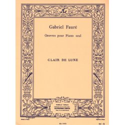 Gabriel Faur&eacute;: Clair de Lune Op.46, No.2 (Piano solo)