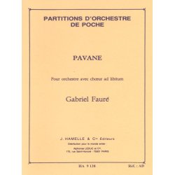 Gabriel Faur&eacute;: Pavane Op. 50 (Pocket Score)