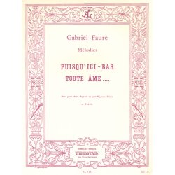 Puisqici Bas Toute Ame Duet 2 Sop Or Sop Ten/Pno