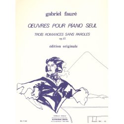 Romances Sans Paroles Op 17 Comp