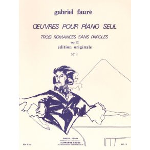 Gabriel Fauré: 3 Romances sans Paroles Op.17, No.3 in A flat major (Piano solo)