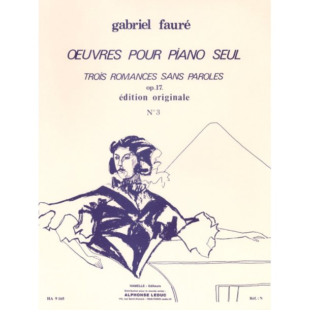 Gabriel Faur&eacute;: 3 Romances sans Paroles Op.17, No.3 in A flat major (Piano solo)