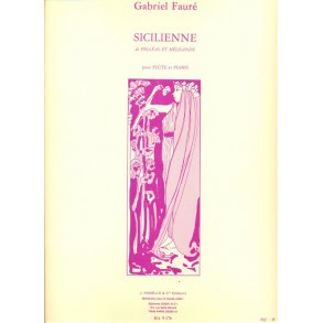 Sicilienne pour flûte et piano op.78