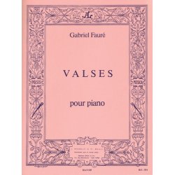 Faure Gabriel Valses 4 Valses Caprices Piano Book Book