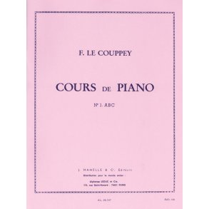 Le Couppey Cours De Piano No 1 A. B. C. Methode Pour Commencants Pf Bk
