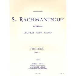 Rachmaninoff Prelude Op.3 No.2 Piano Book