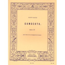 Camille Saint-Sa&euml;ns: Concerto No.1, Op.20 (Violin & Piano)