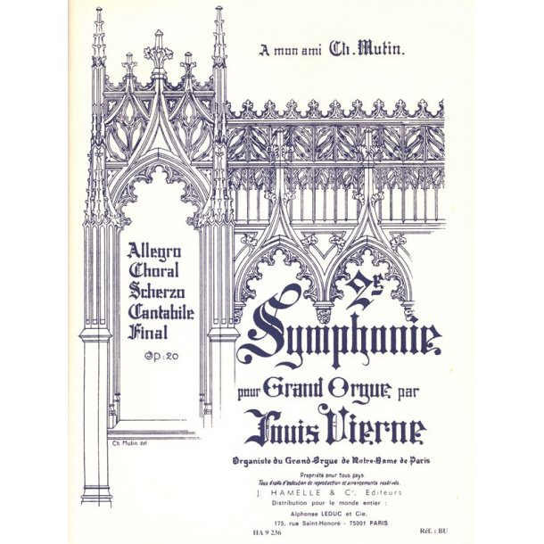Louis Vierne: Symphonie No.2, Op.20 (Organ)