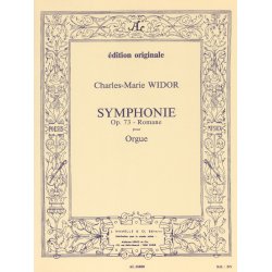 Widor Symphonie Romane Op.73 Organ Book