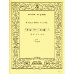 Widor Symphonie No8 Op42 Organ Book