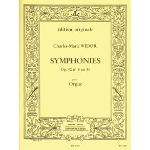 Widor Symphonie No8 Op42 Organ Book