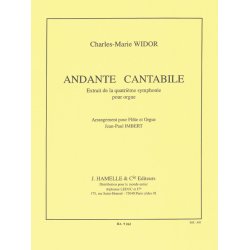 Charles Marie Widor: Andante cantabile (Flute & Organ)