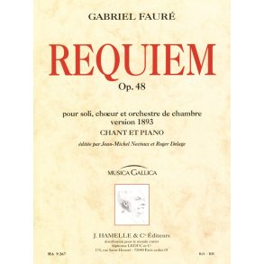 Gabriel Fauré: Requiem Op.48 (Musica Gallica) (Choral-Mixed accompanied)