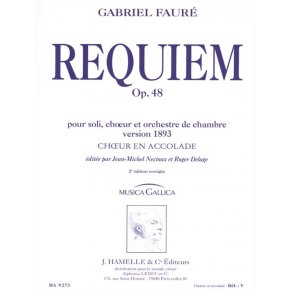 Gabriel Fauré: Requiem Op.48 (Musica Gallica) (Choral-Mixed accompanied)