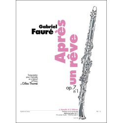 Gabriel Faur&eacute;: Apr&egrave;s un R&ecirc;ve Op.7, No.1 (Clarinet & Piano)