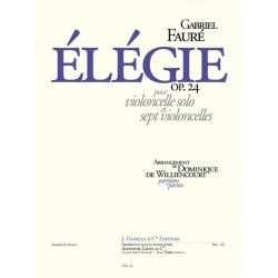Faure: &Eacute;legie op. 24 pour violoncelle solo et sept violoncelles