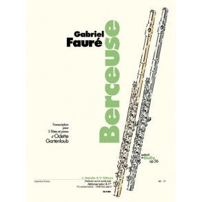 Berceuse 2fl/Pno Arr Gartenlaub