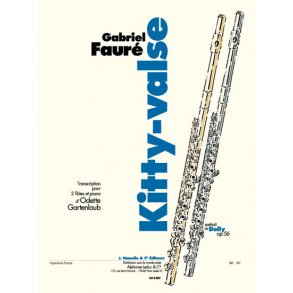 Kitty Valse 2fl/Pno Arr Gartenlaub