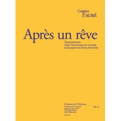 Faure: Apr&egrave;s un r&ecirc;ve transcription pour violoncelle et guitare
