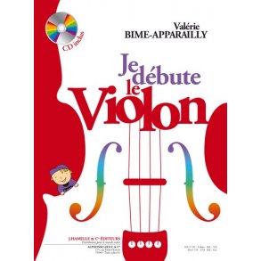 Bime-Apparailly: Je débute le violon (livre avec cd) méthode pour violon : le livre