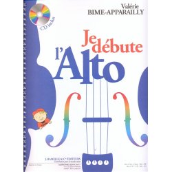 &laquo;&nbsp;Je d&eacute;bute l'alto&nbsp;&raquo; (avec cd)