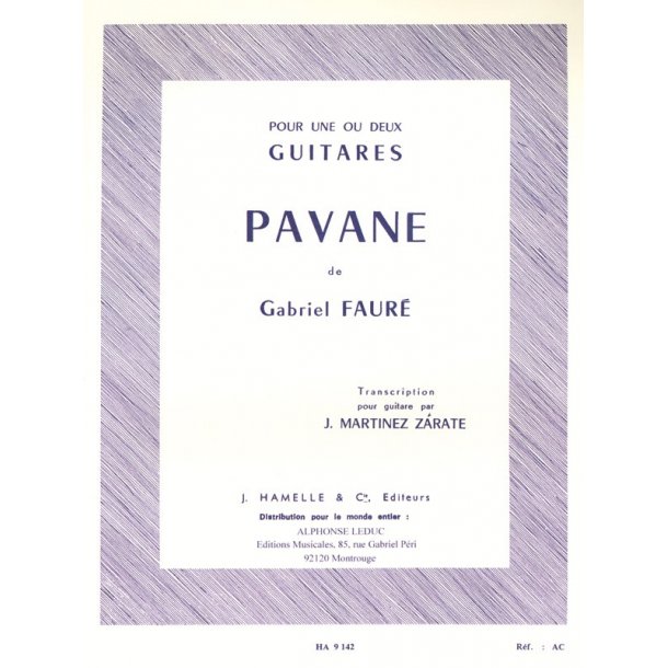 Gabriel Faur&eacute;: Pavane Op.50 (Guitar)