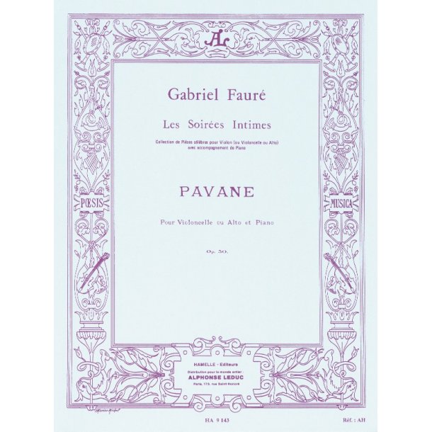 Gabriel Faure: Pavane Op.50 (Viola Or Cello)