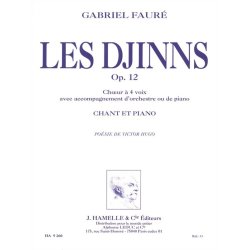 Gabriel Faur&eacute;: Les Djinns Op.12 (Choral-Mixed accompanied)