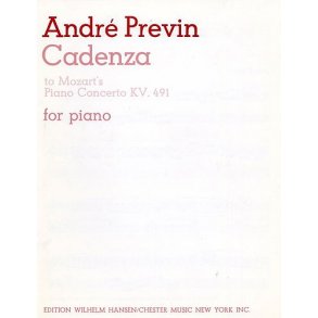 Previn Cadenza To Mozart's Piano Concerto In C Minor K.491