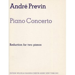 Andre Previn: Piano Concerto (Reduction For Two Pianos)