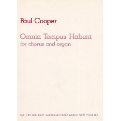 Paul Cooper: Omnia Tempus Habent