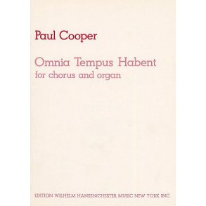 Paul Cooper: Omnia Tempus Habent