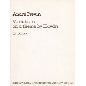 Previn Haydn Variations Piano