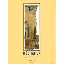 Massenet: Thais meditation violon et piano