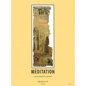 Massenet: Thais meditation violon et piano