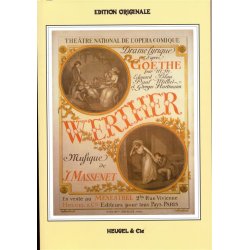 Werther pour chant et piano